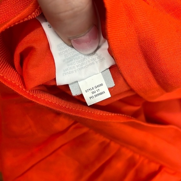 J. Crew Orange Mini Skirt - Picture 12 of 13